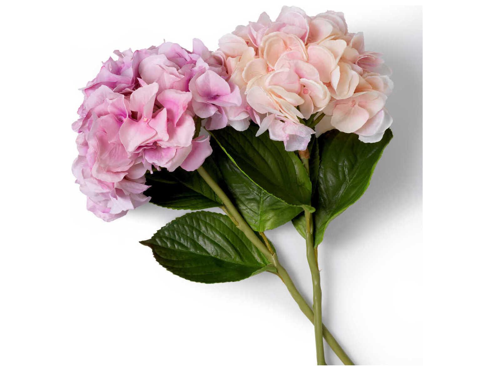 Eichholtz Hydrangeas Of Pink Tones Real Touch Pcs/2Varieties Bouquet