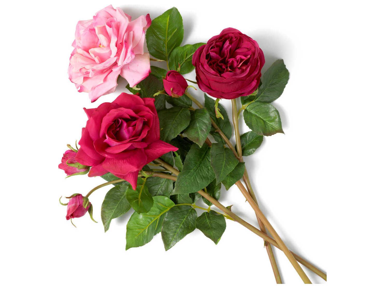 Eichholtz Roses Of Multi Color Real Touch Pcs/3 Varieties Bouquet