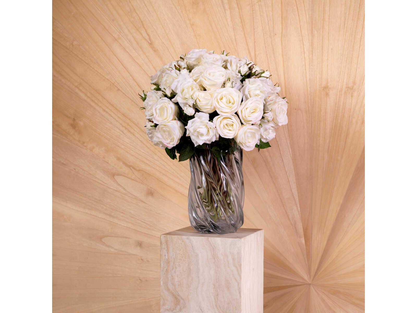 Eichholtz Roses Of Two Tone White Real Touch Pcs/2 Varieties Bouquet