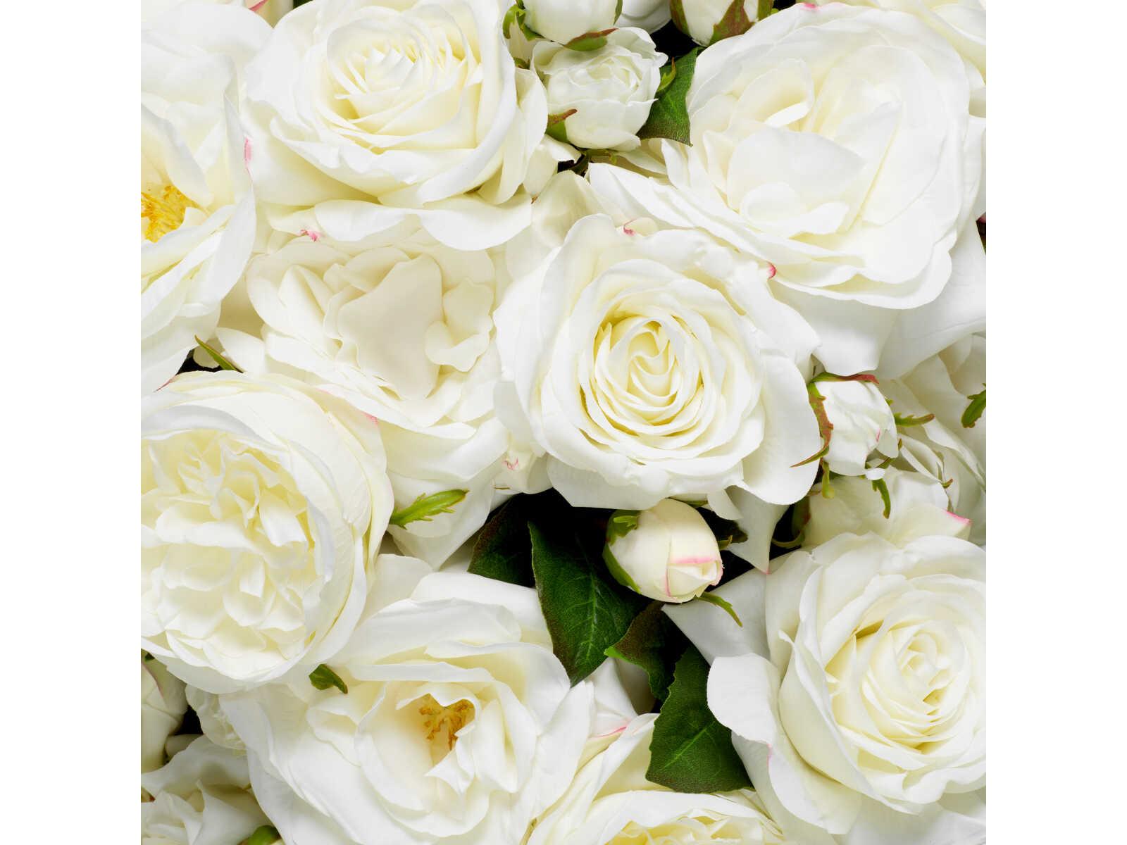 Eichholtz Roses Of Three Tone White Real Touch Pcs/3 Varieties Bouquet