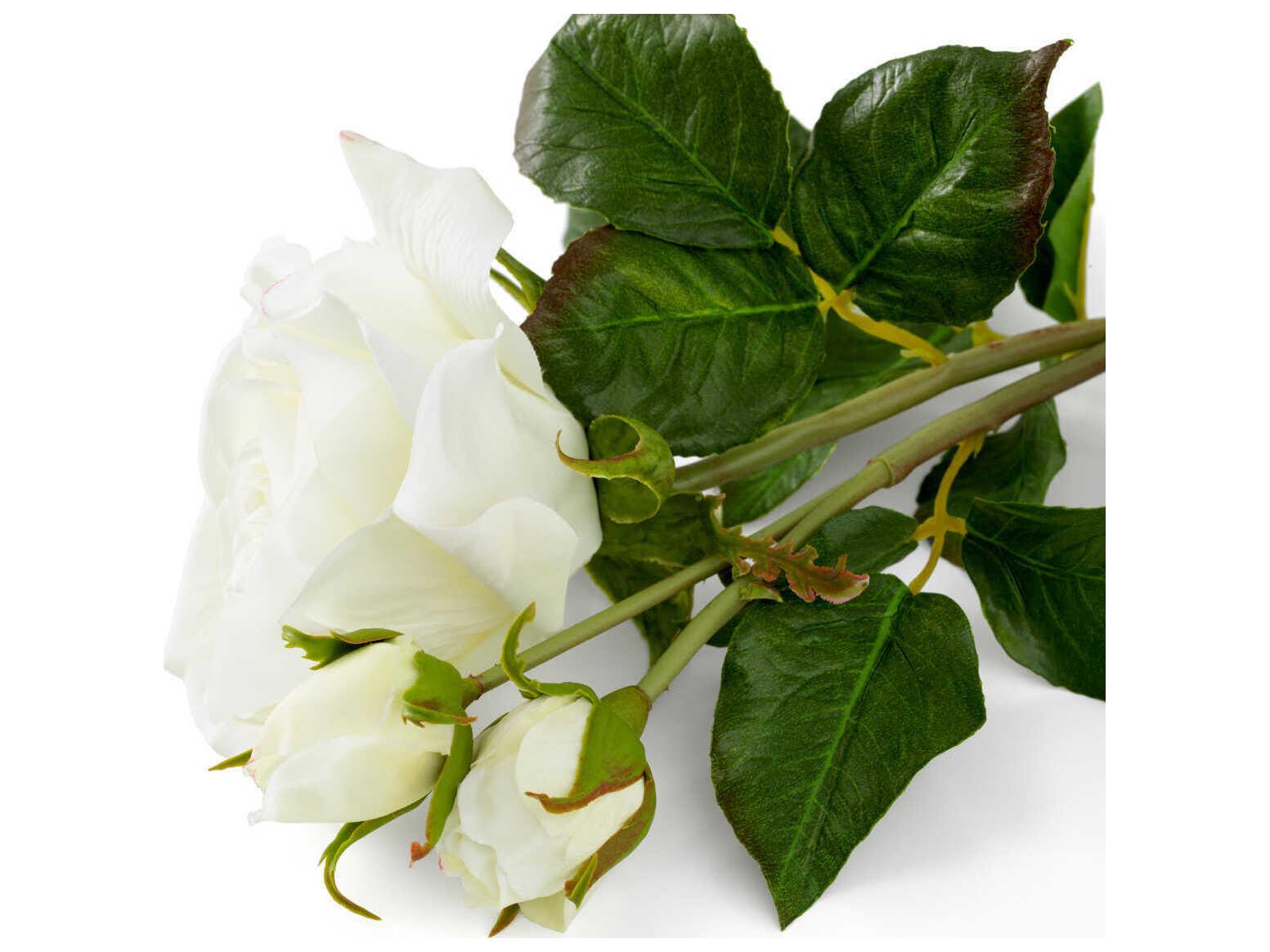 Eichholtz Roses Of Three Tone White Real Touch Pcs/3 Varieties Bouquet