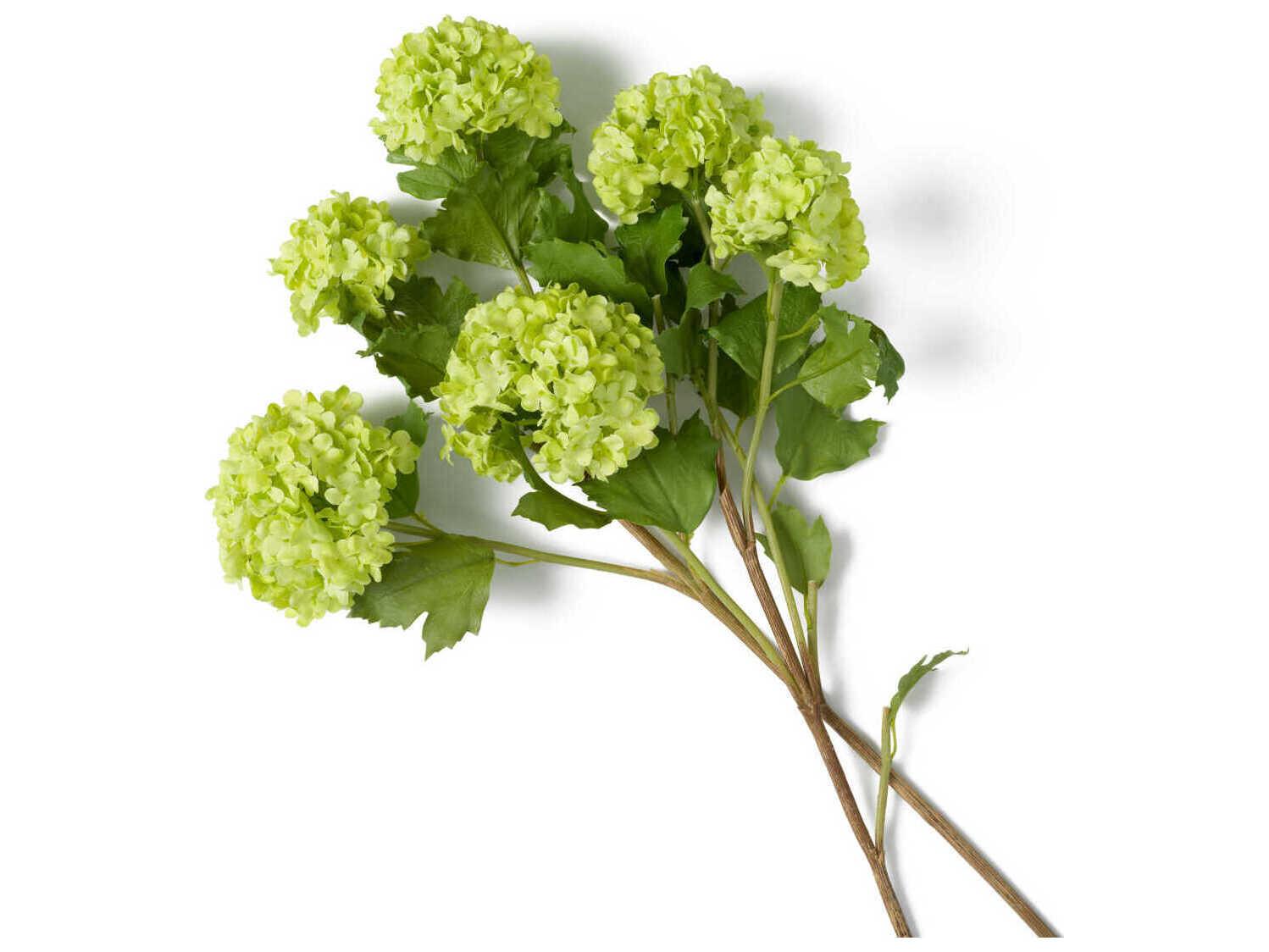 Eichholtz Hydrangeas Of Snowball Green Real Touch Pcs Bouquet