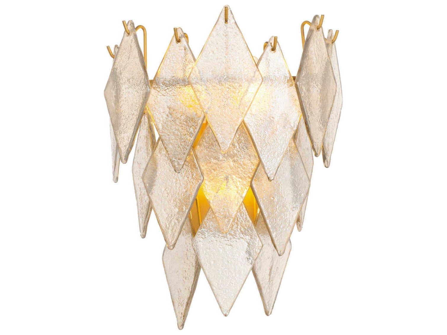 Eichholtz Rhombus Antique Brass Wall Lamp