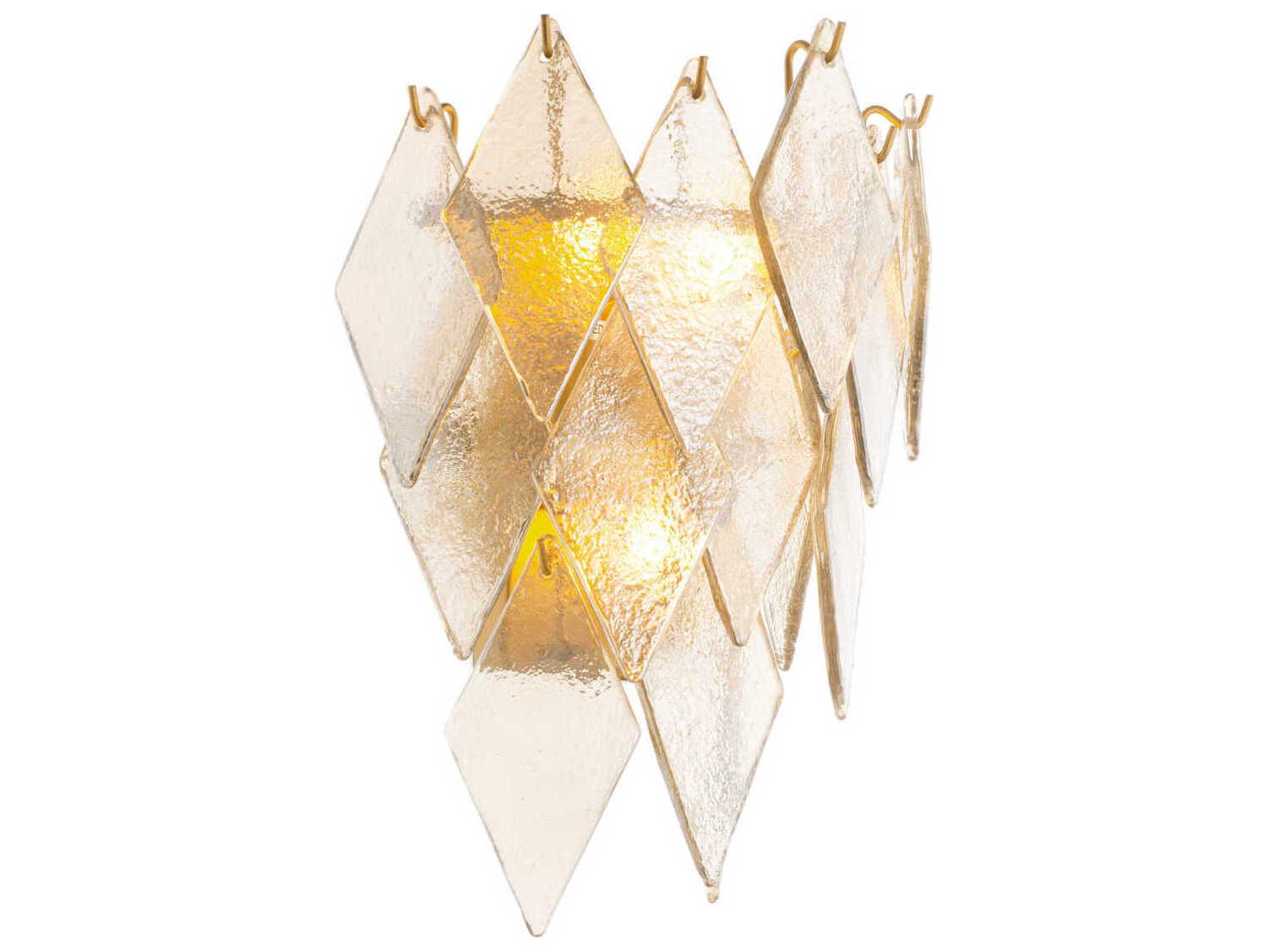 Eichholtz Rhombus Antique Brass Wall Lamp