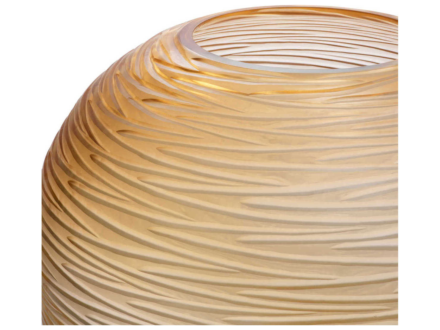 Eichholtz Alessio S Peach Glass Vase