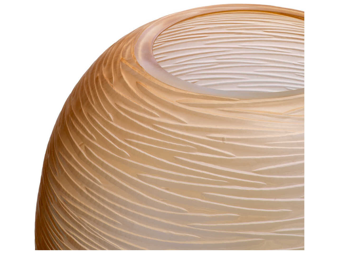 Eichholtz Alessio L Peach Glass Vase