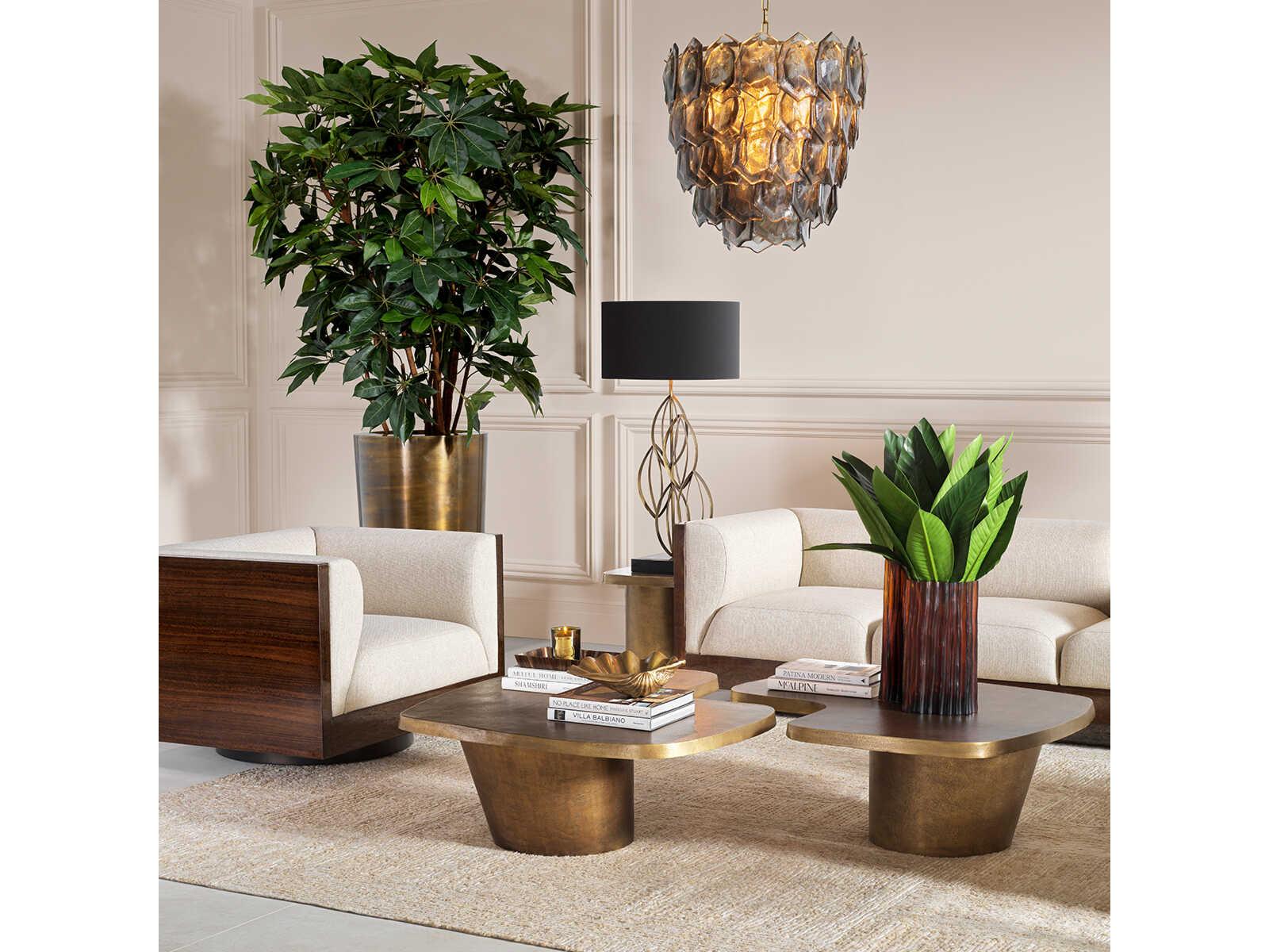 Eichholtz Vivente S Amber Glass Vase