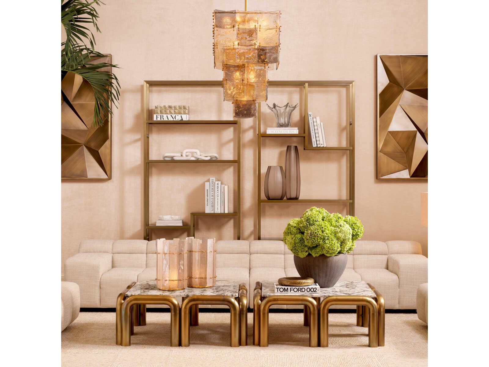 Eichholtz Corrado Ii Brushed Brass Cabinet