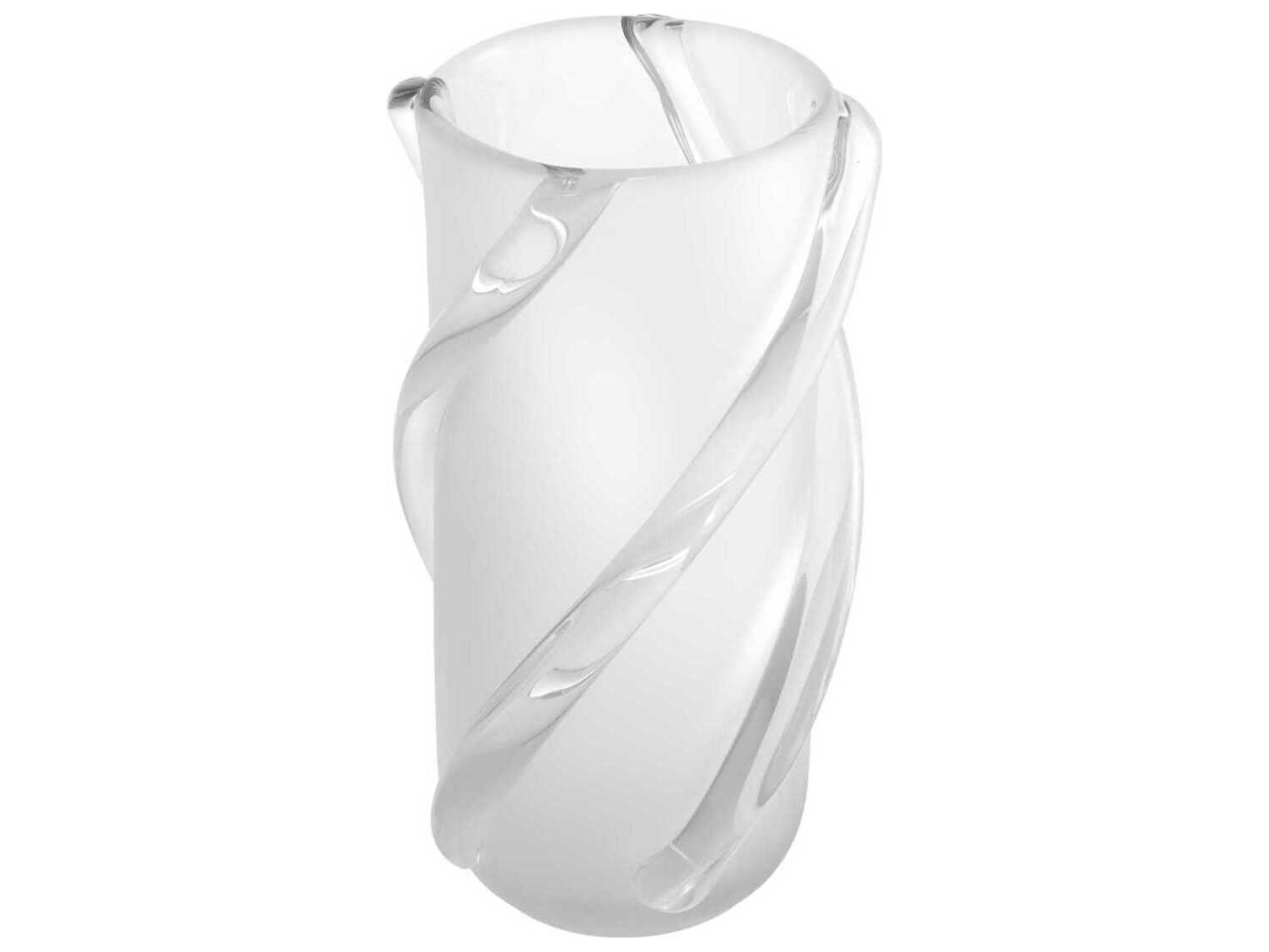 Eichholtz Celestino L Frosted White Vase