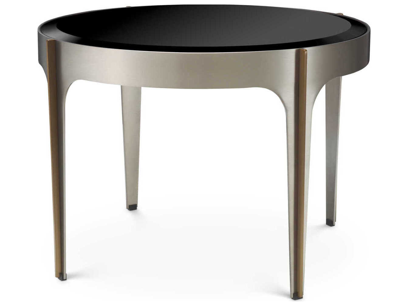 Eichholtz Artemisa Brushed Steel Side Table