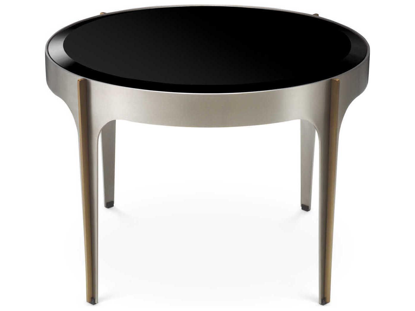 Eichholtz Artemisa Brushed Steel Side Table