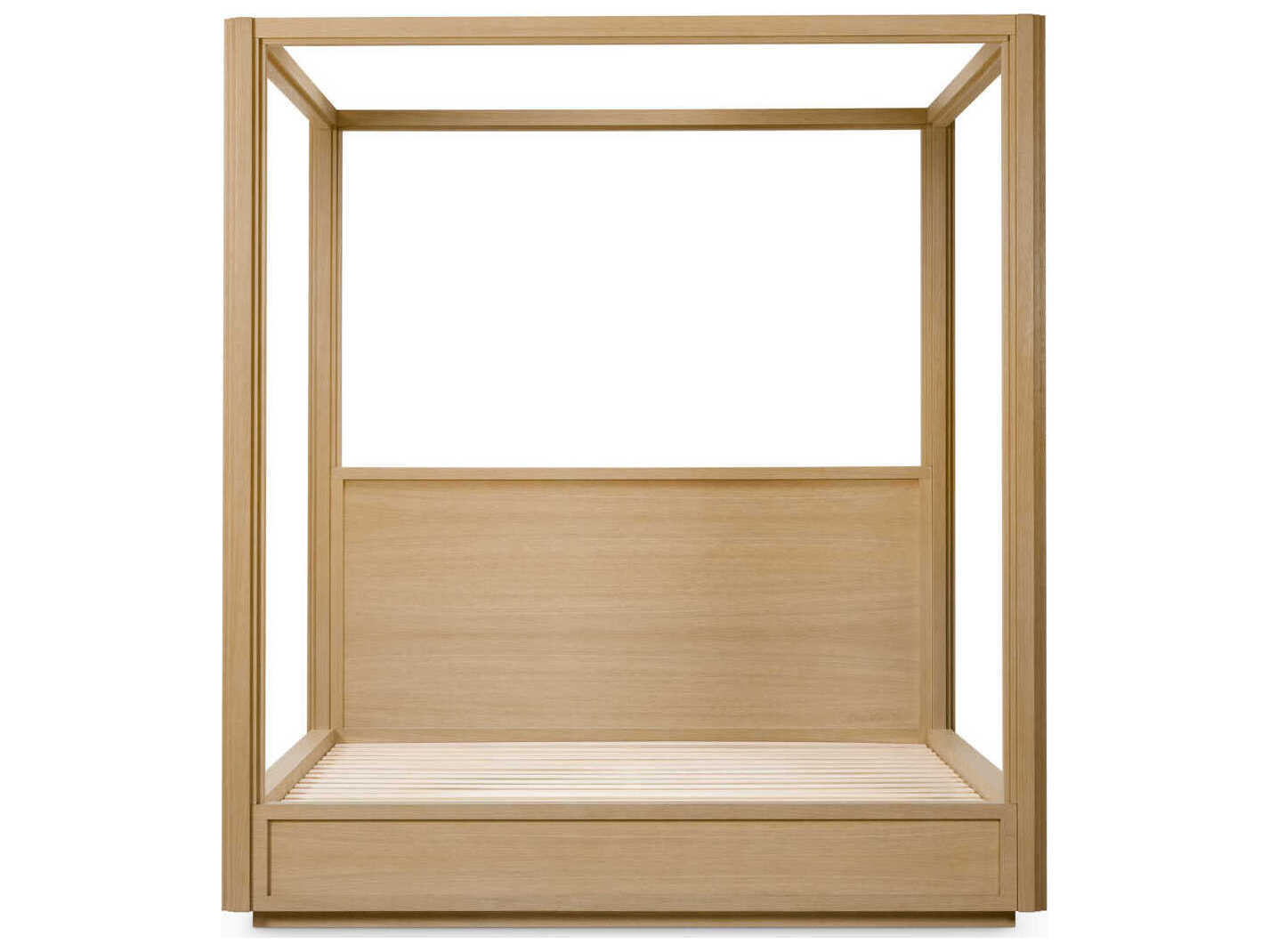 Eichholtz Bed Tribeca King Natural Oak Veneer Size Canopy