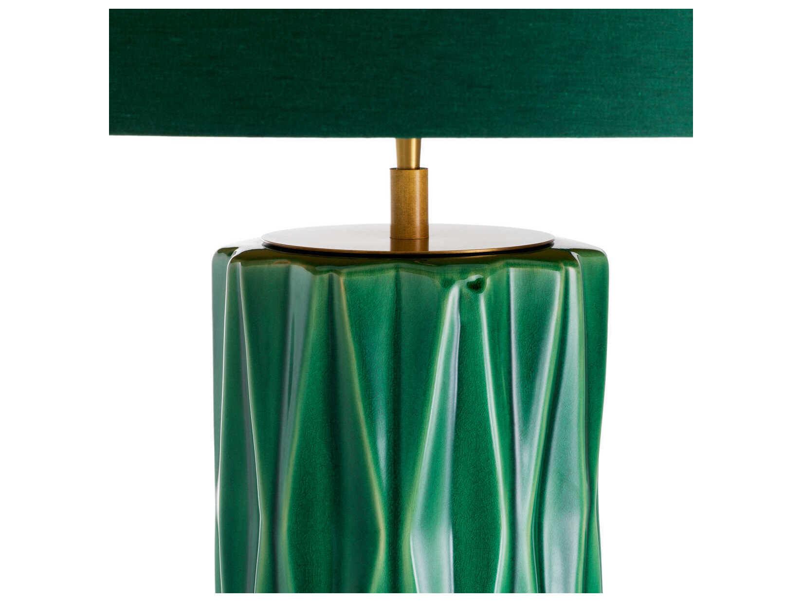 Eichholtz Amarello Green Ceramic Incl Shade Table Lamp