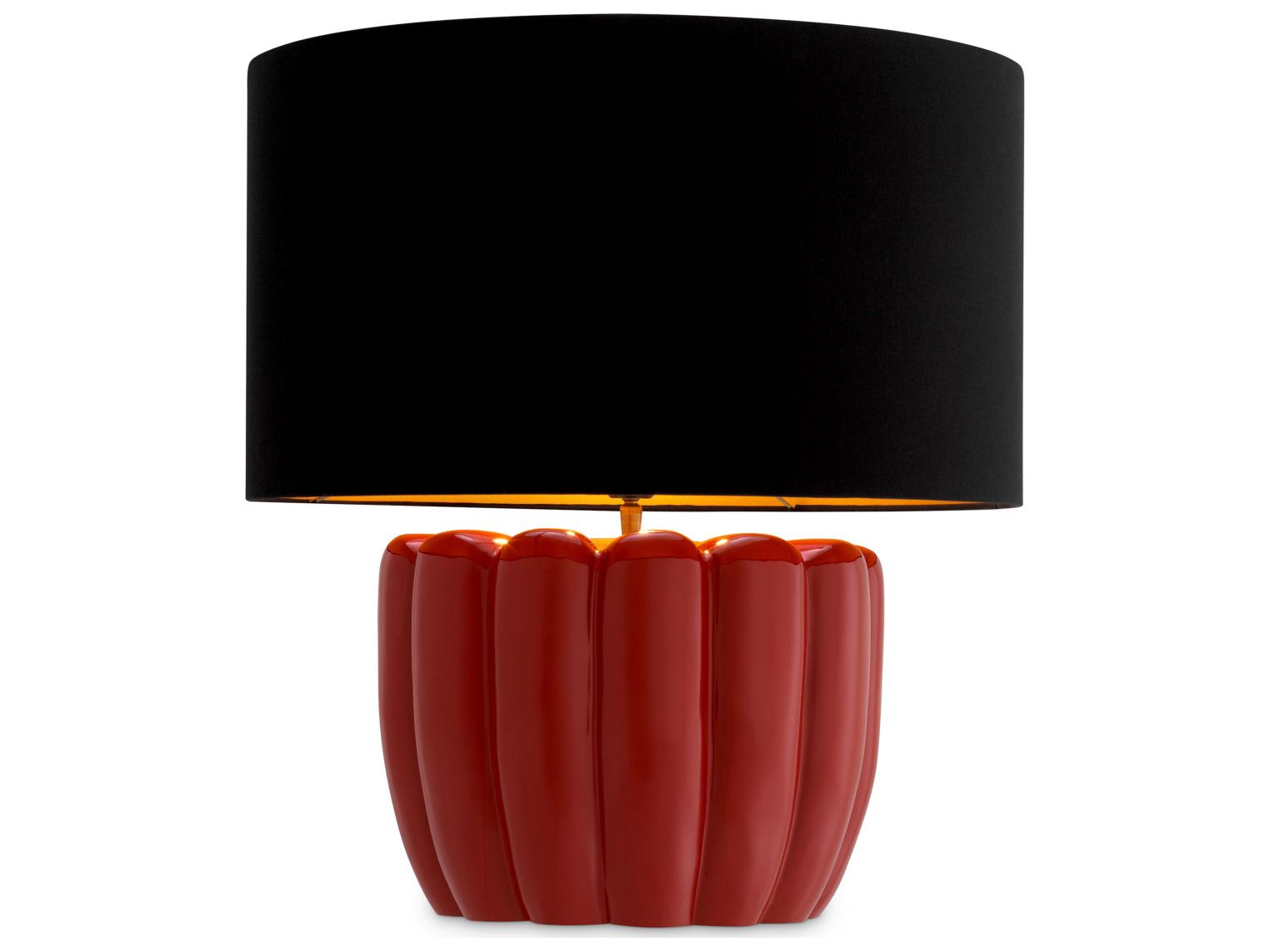 Eichholtz Red Table Lamp
