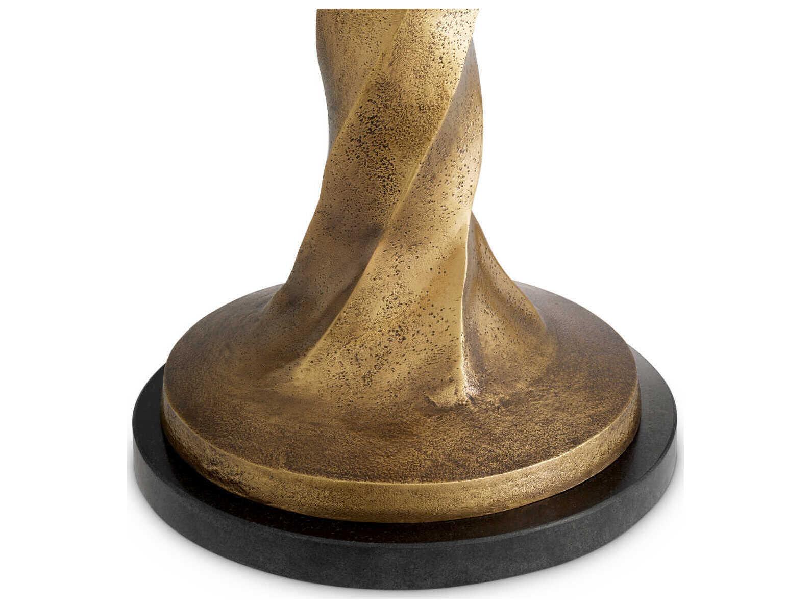 Eichholtz Costanza Vintage Brass Incl Shade Table Lamp