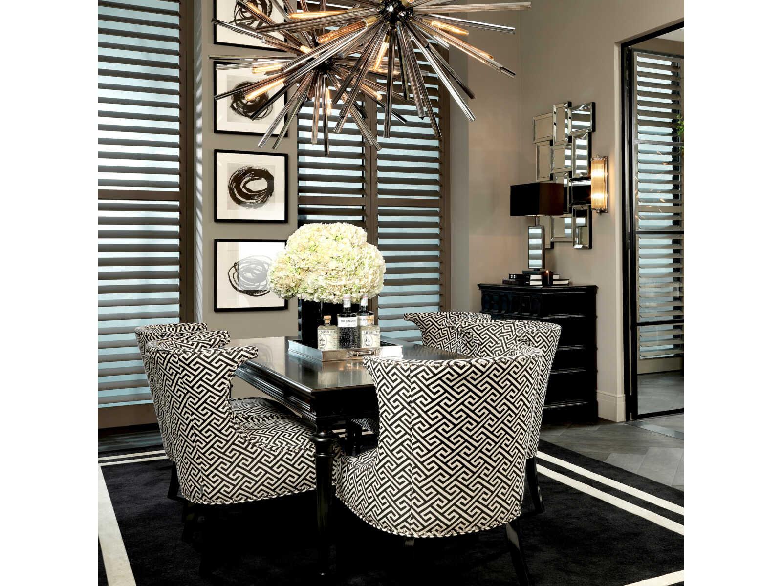 Eichholtz Elson Black Accent Chair