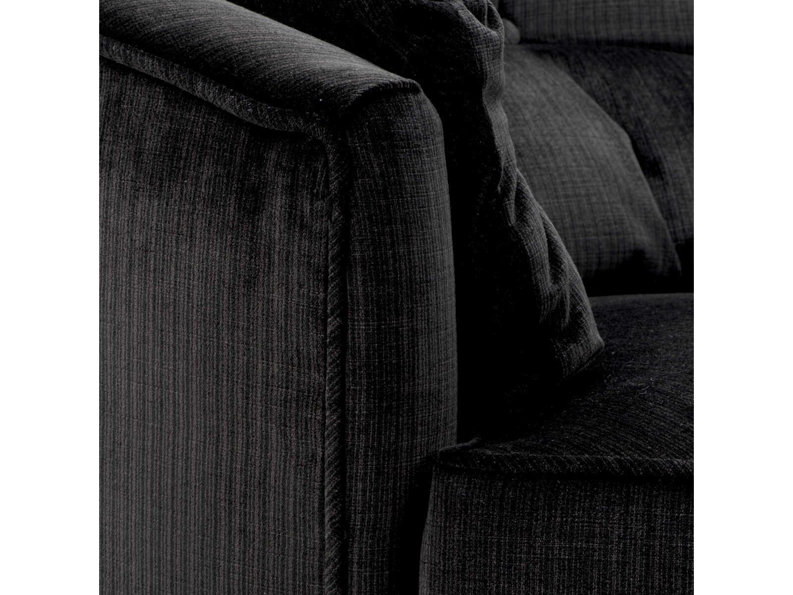 Eichholtz Recla Swivel Black Club Chair