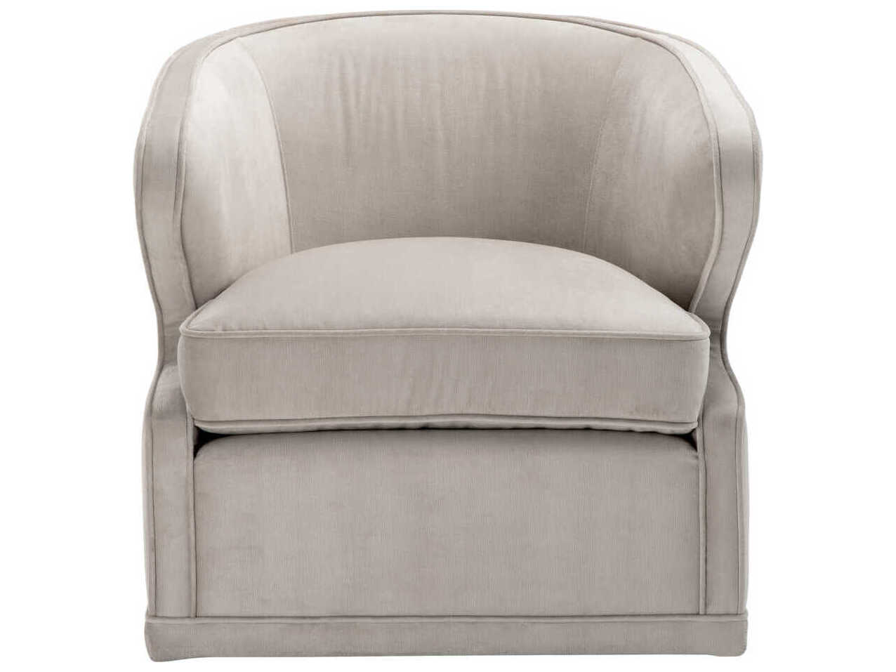 Eichholtz Dorset Swivel Gray Accent Chair