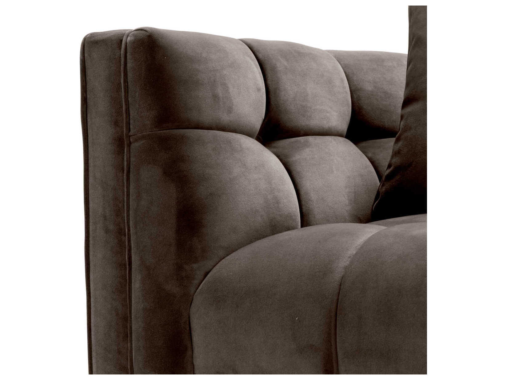 Eichholtz Sienna Gray Velvet Accent Chair