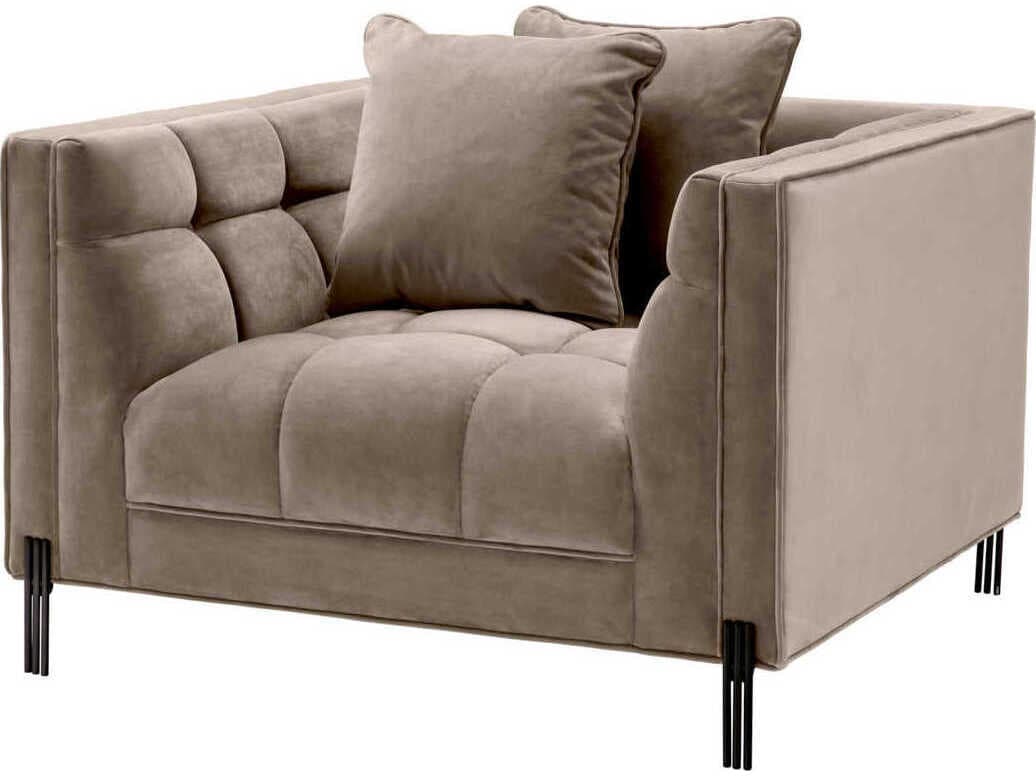 Eichholtz Sienna Beige Velvet Club Chair