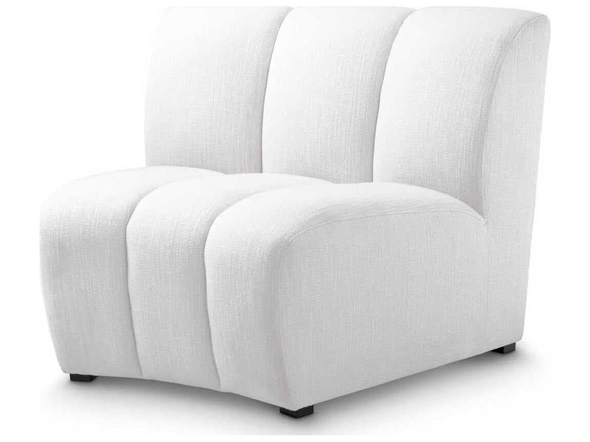 Eichholtz Lando Avalon White Black Feet Upholstered Modular