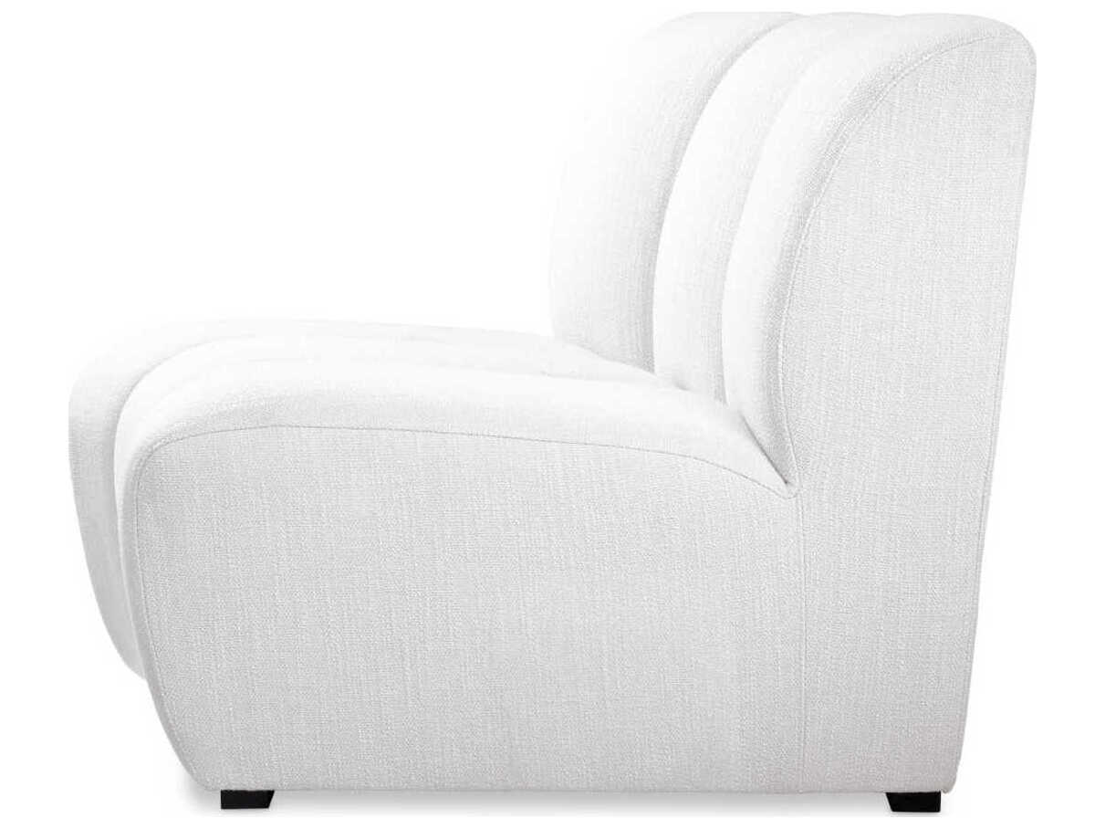 Eichholtz Lando Avalon White Black Feet Upholstered Modular