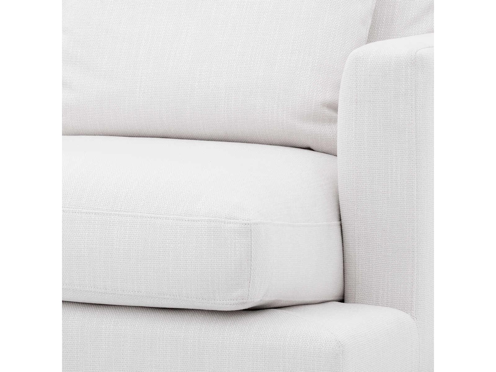 Eichholtz Burbury White Chair and a Half