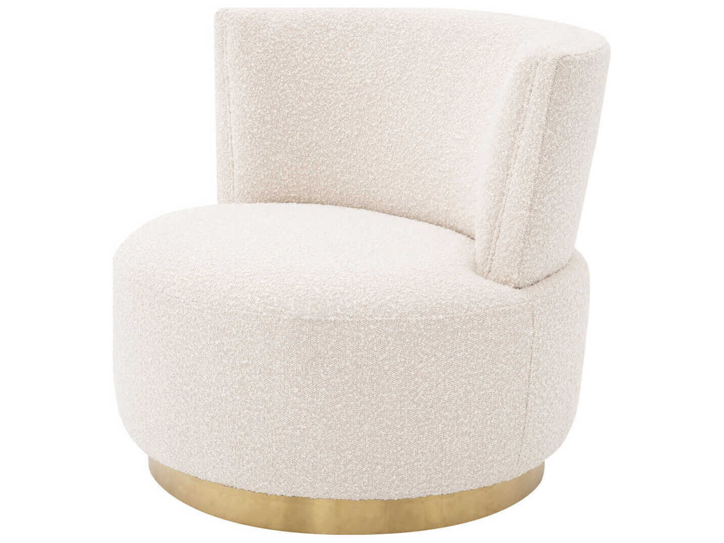 Eichholtz Alonso Swivel Cream Accent Chair