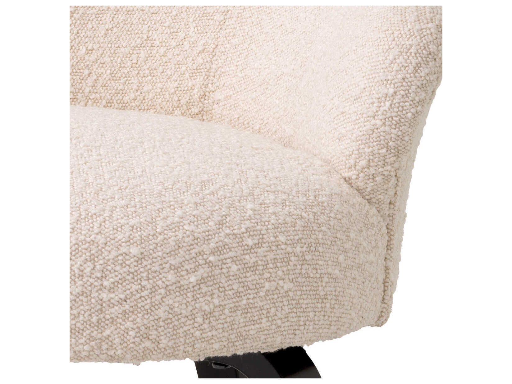 Eichholtz Moretti Beige Upholstered Arm Dining Chair