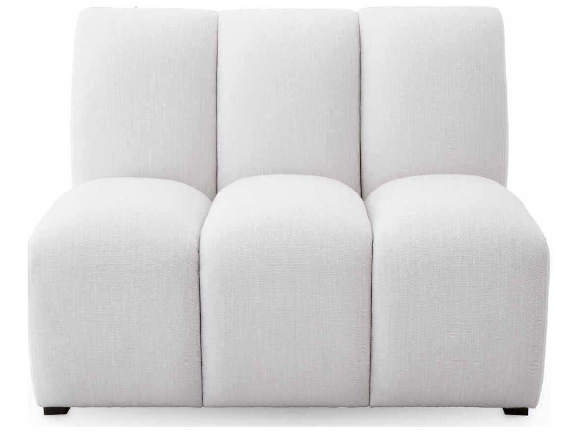 Eichholtz Lando Avalon White Black Feet Upholstered Modular