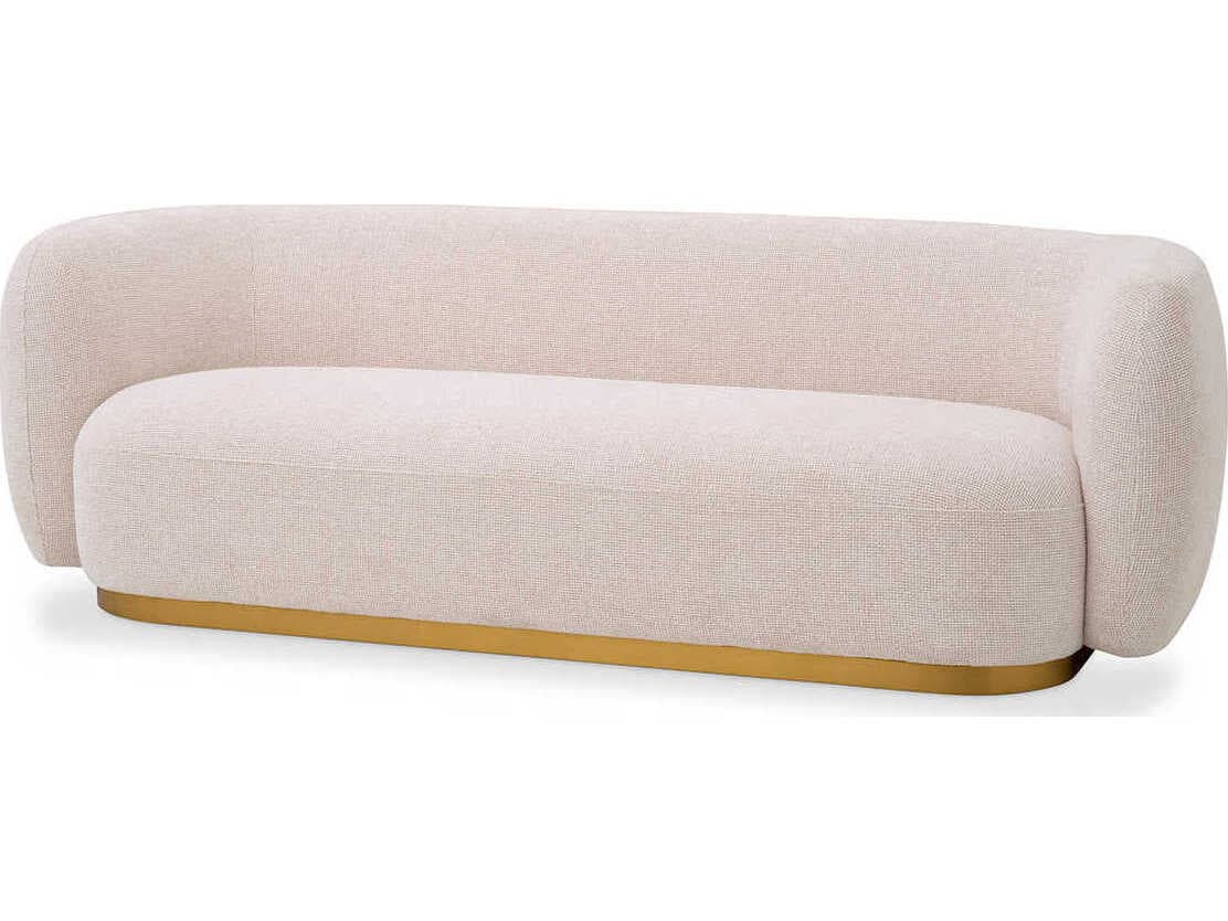 Eichholtz Roxy White Upholstered Sofa