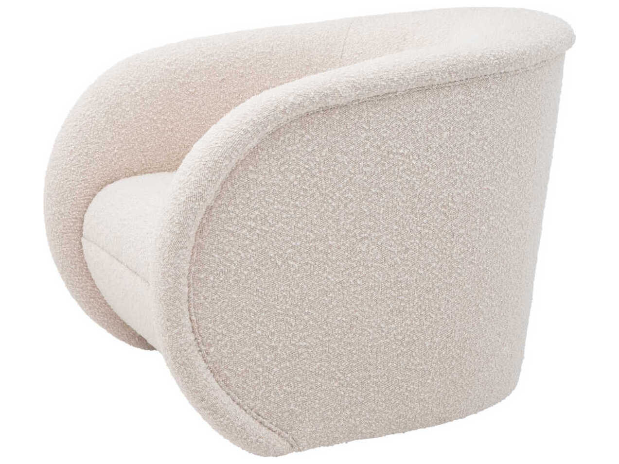 Eichholtz Cristo Swivel Cream Accent Chair