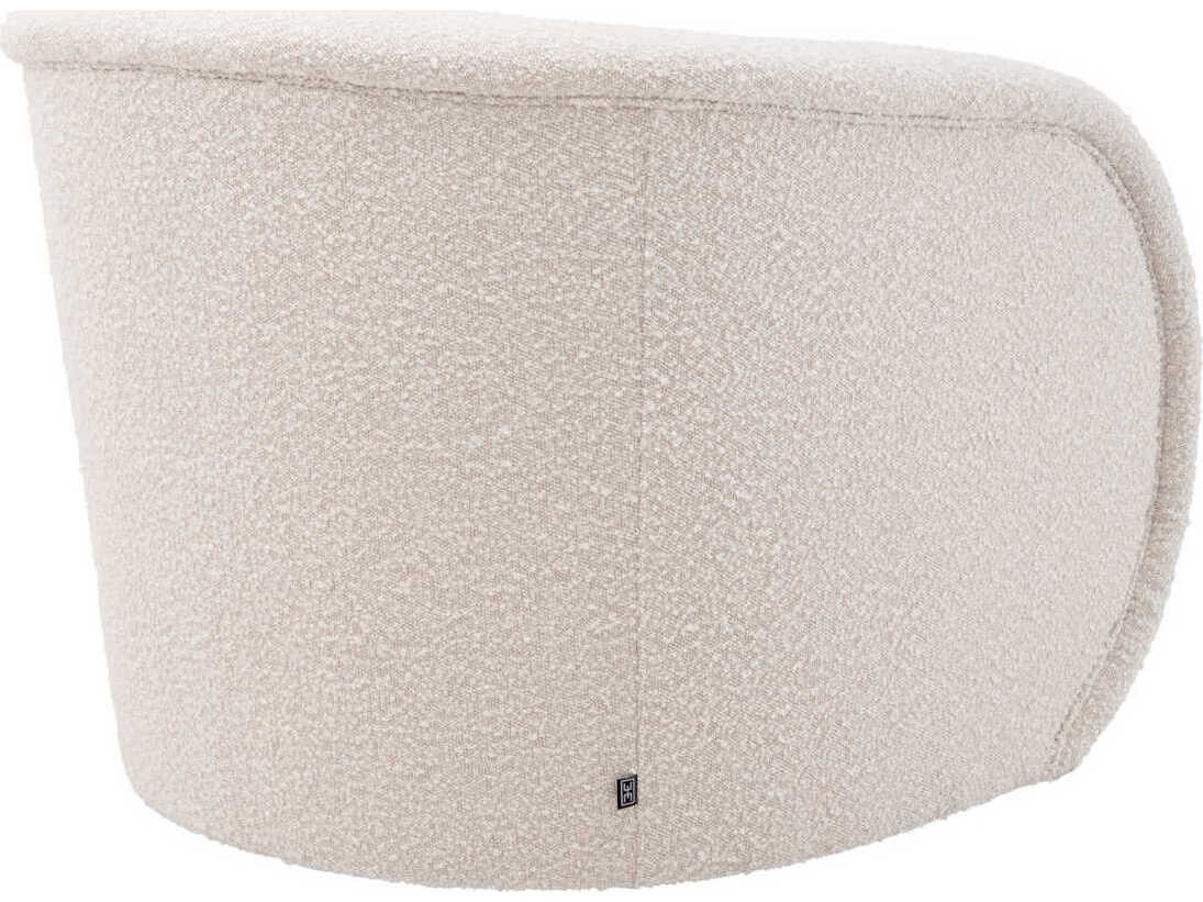 Eichholtz Cristo Swivel Cream Accent Chair