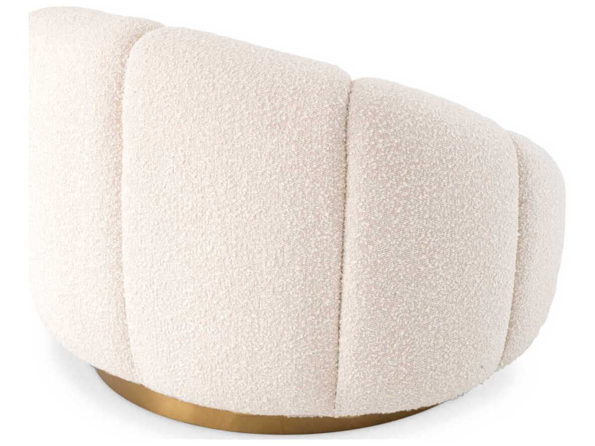 Eichholtz Inger Swivel Cream Accent Chair
