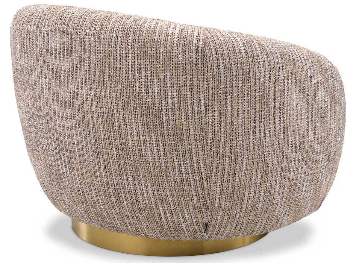 Eichholtz Brice Swivel Beige Accent Chair