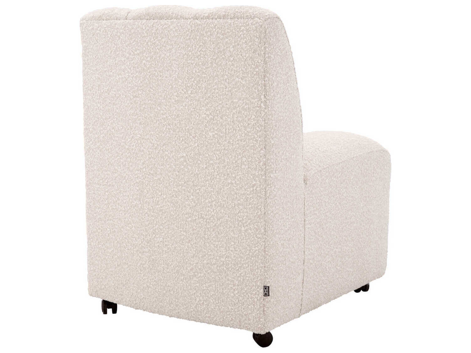 Eichholtz Kelly Beige Upholstered Armless Dining Chair