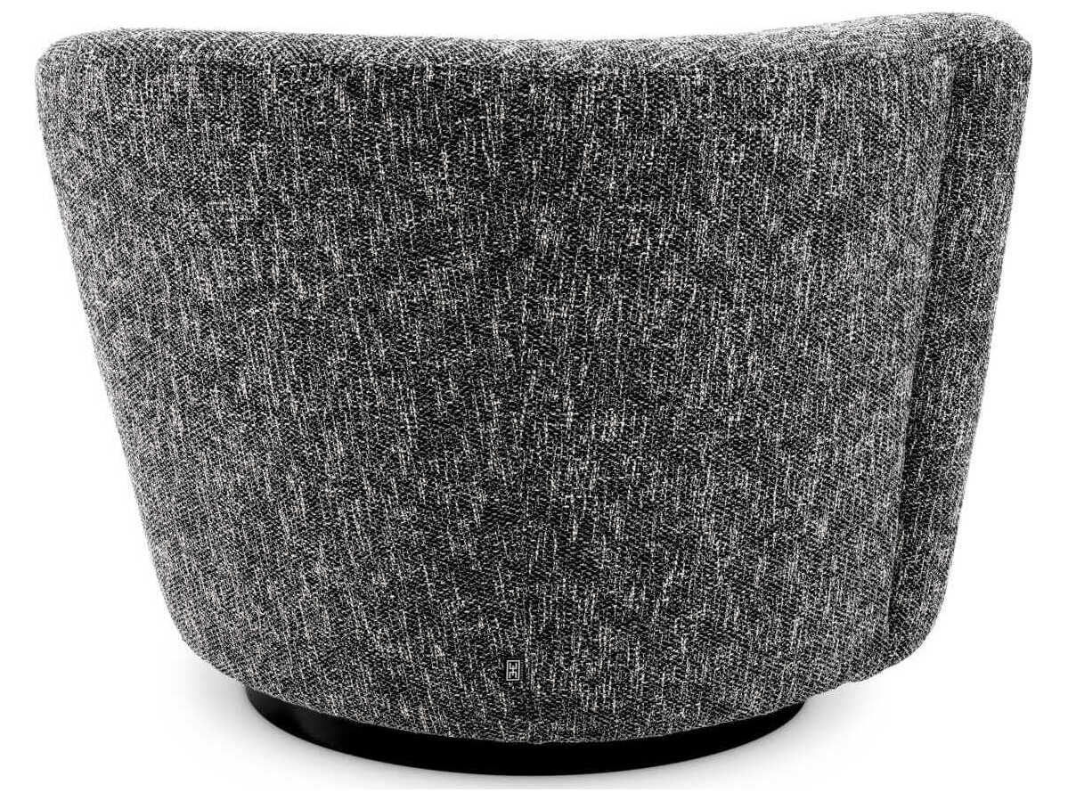 Eichholtz Colin Swivel Black Accent Chair