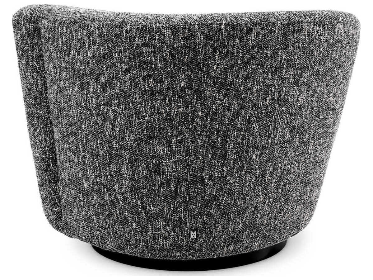 Eichholtz Colin Swivel Black Accent Chair