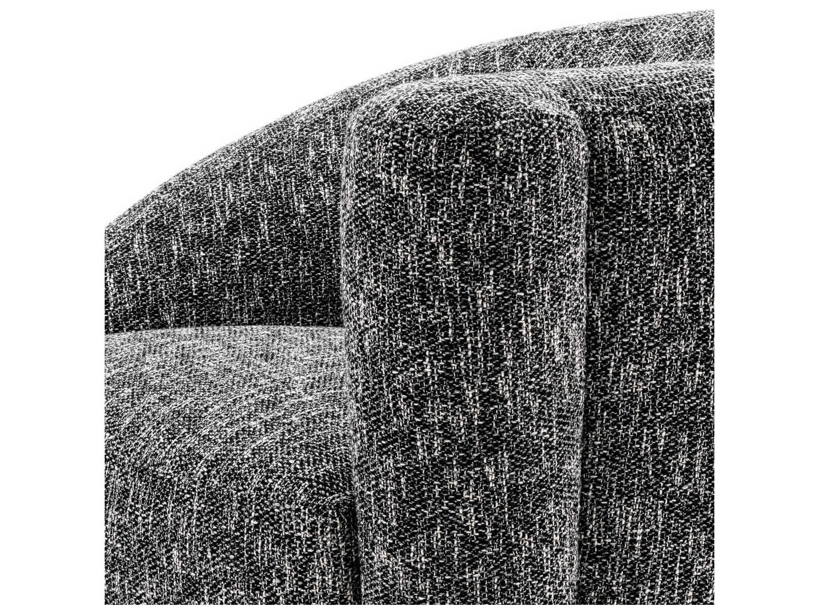 Eichholtz Colin Swivel Black Accent Chair