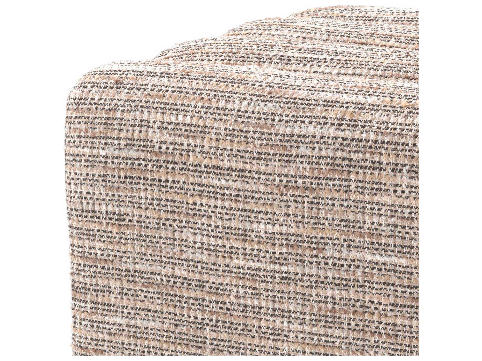 Eichholtz Bente Mademoiselle Beige Upholstered Accent Stool