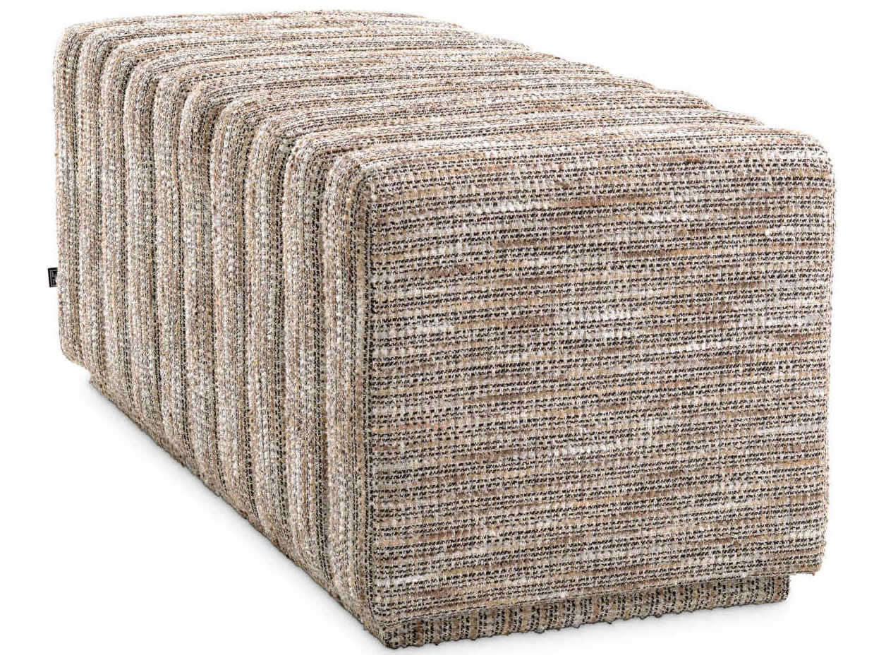 Eichholtz Bente Mademoiselle Beige Upholstered Accent Bench