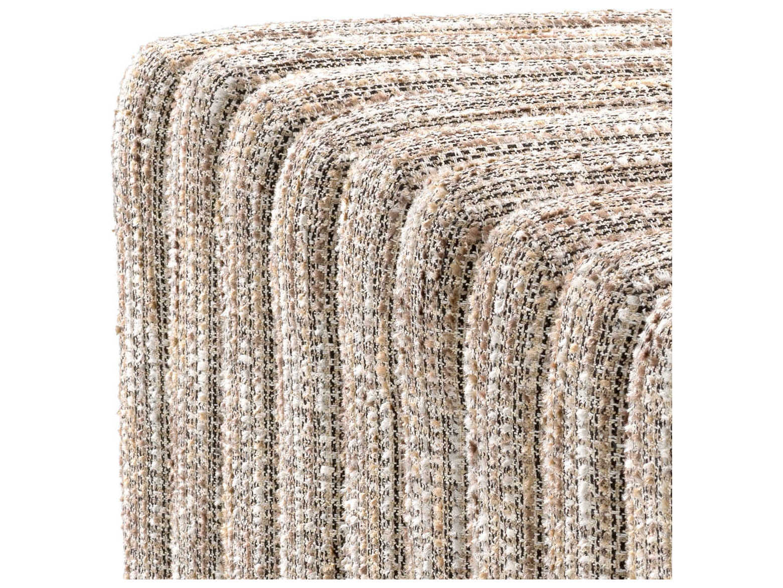 Eichholtz Bente Mademoiselle Beige Upholstered Accent Bench