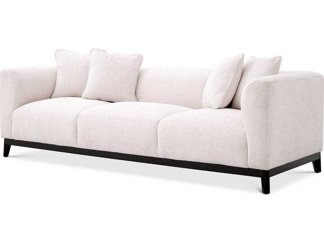 Eichholtz Corso White Upholstered Sofa
