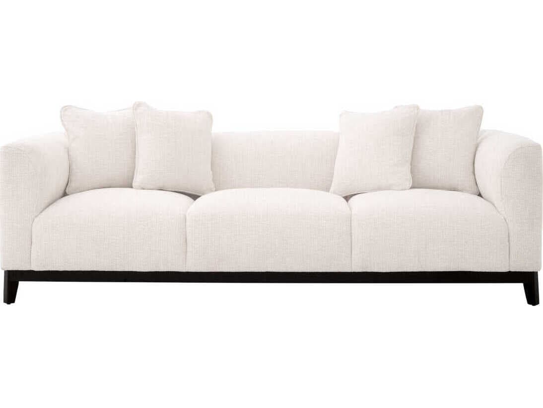 Eichholtz Corso White Upholstered Sofa