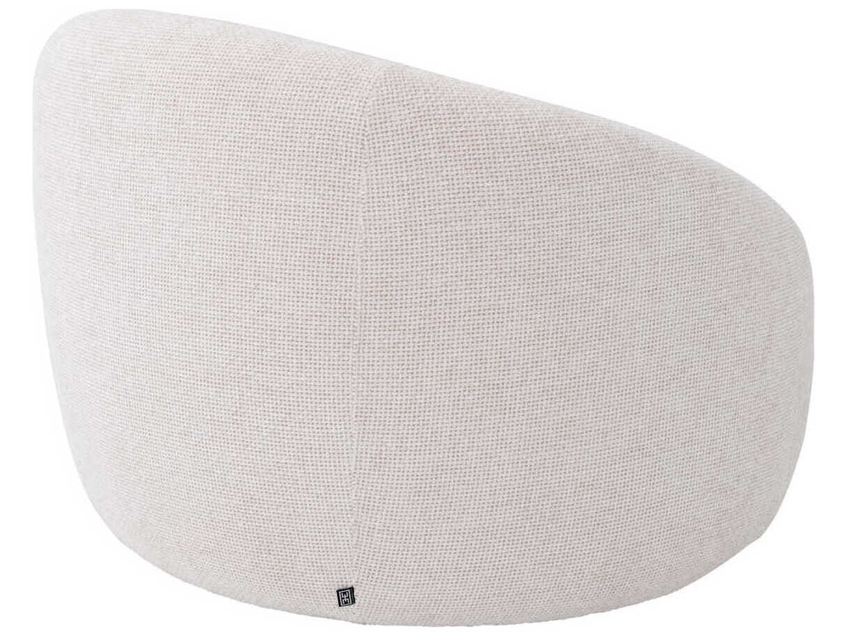 Eichholtz Amore Swivel White Accent Chair