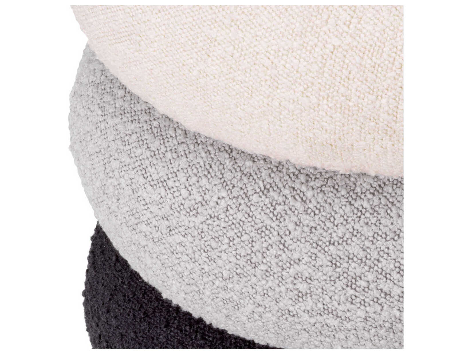 Eichholtz Tulum Cream Upholstered Accent Stool