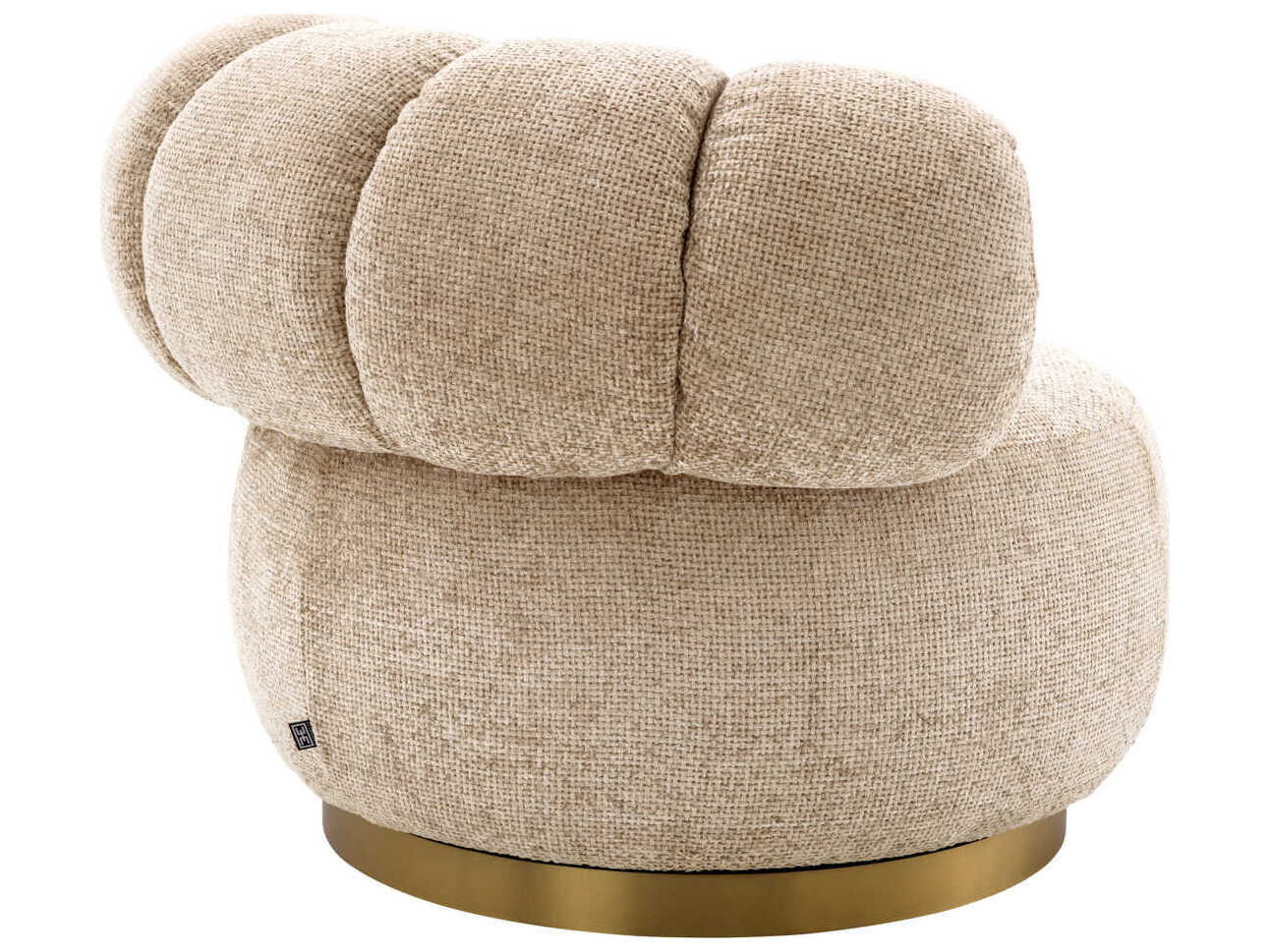 Eichholtz Phedra Swivel Beige Accent Chair
