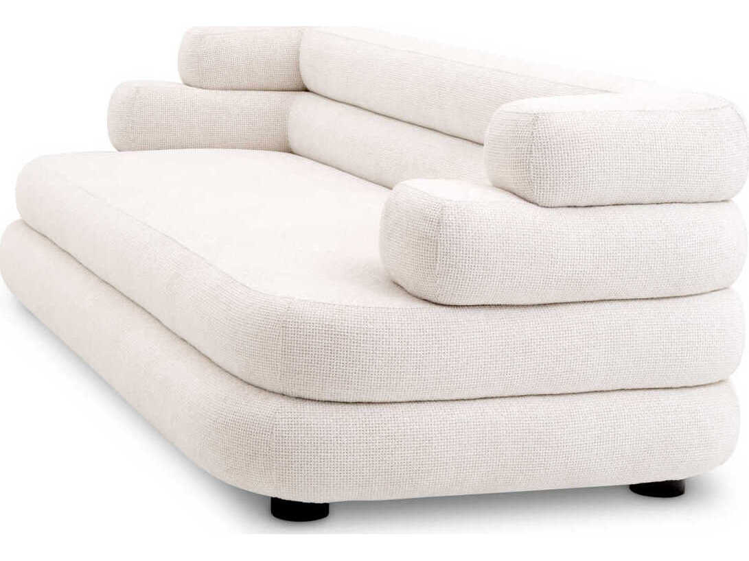 Eichholtz Malaga White Upholstered Sofa