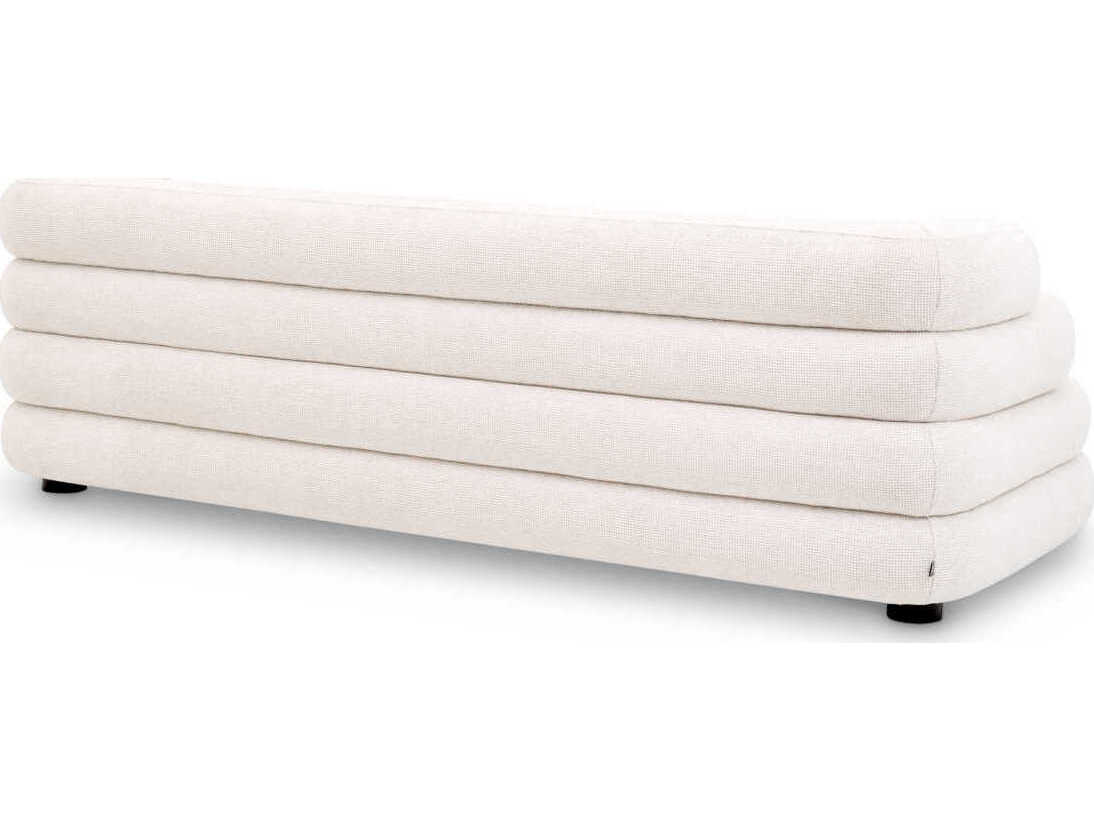 Eichholtz Malaga White Upholstered Sofa