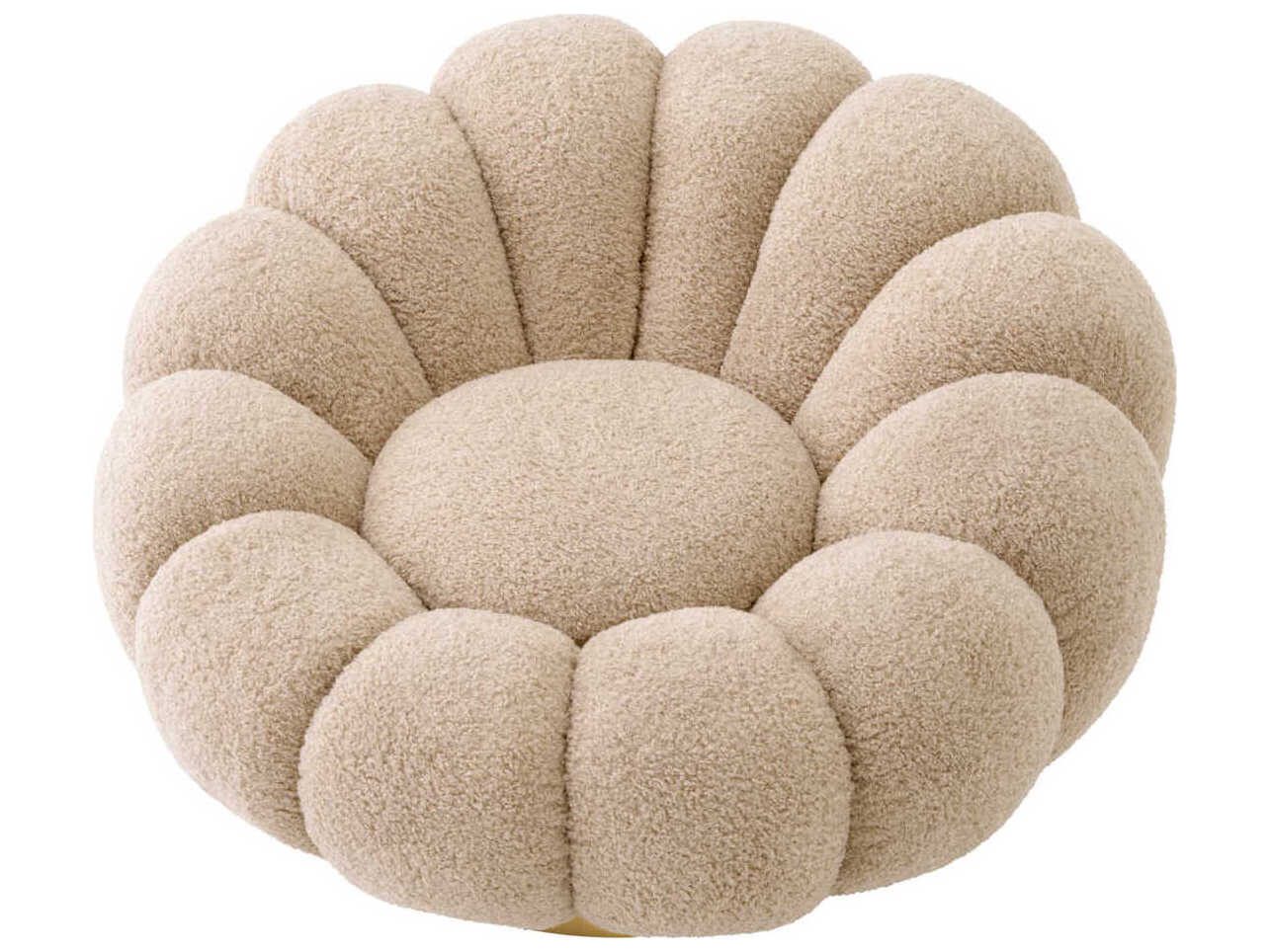 Eichholtz Mello Swivel Beige Accent Chair